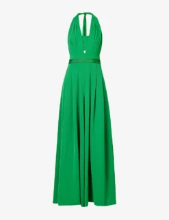 ME AND EM Wide-leg Woven Jumpsuit