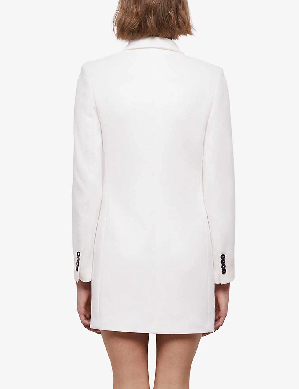 THE KOOPLES Single-breasted Tailored Stretch-woven Dress - Image 4