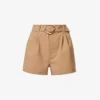 Paige Neva Mid-rise Stretch-woven Shorts