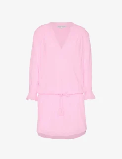 Sicily Self-tie Cotton Tunic