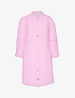 Sicily Braided-trim Cotton Shirt