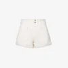 Paige Brooklyn Mid-rise Stretch-cotton And Rayon-blend Denim Shorts