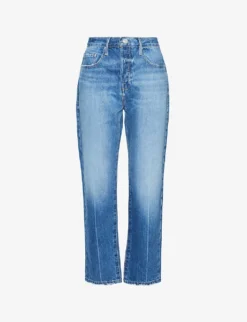 FRAME Le Original Straight-leg Hgih-rise Jeans