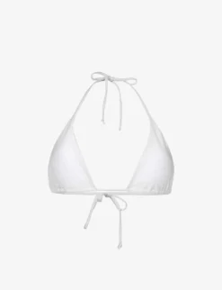 Shimmer Triangle Bikini Top