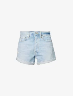 CITIZENS OF HUMANITY Annabelle High-rise Organic-denim Shorts