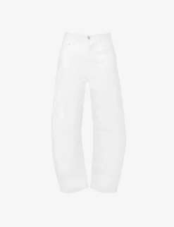 CITIZENS OF HUMANITY Horseshoe Wide-leg Mid-rise Denim Jeans