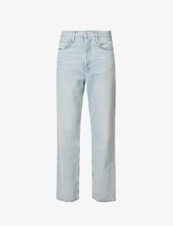 AGOLDE 90s Straigh-leg Mid-rise Organic-cotton And Lyocell-blend Denim Jeans