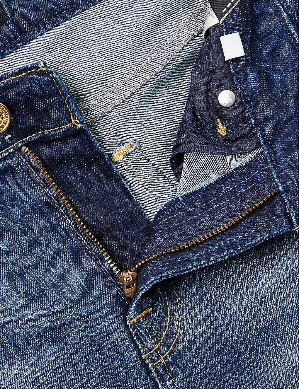 7 For All Mankind The Straight Crop Straight-leg Mid-rise Stretch-denim Jeans - Image 7