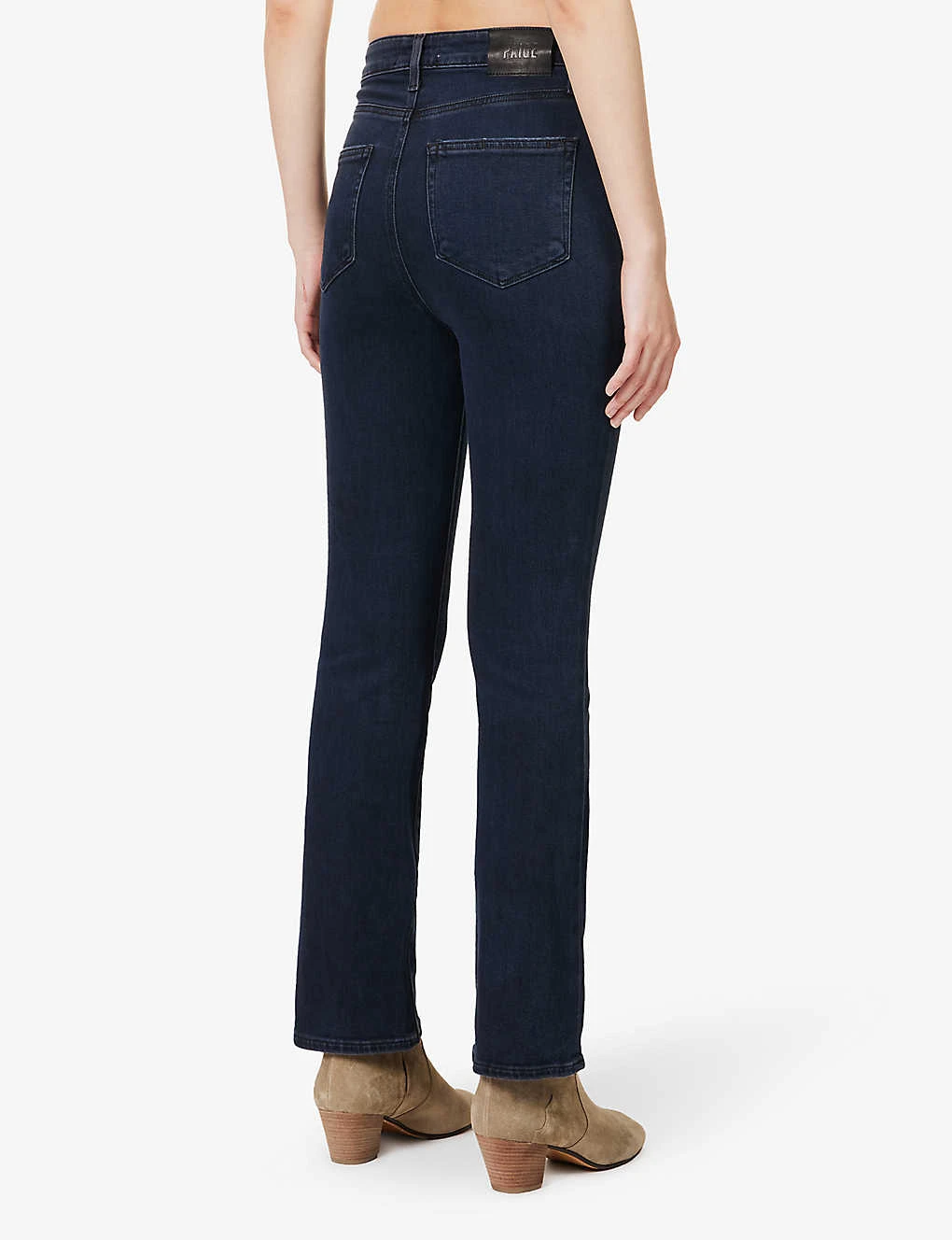 Paige Claudine Flared-leg High-rise Stretch-denim Jeans - Image 4