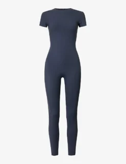 Ultimate Short-sleeved Stretch-woven Unitard