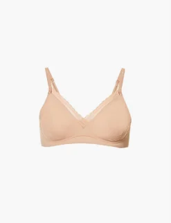 Sloggi Body Adapt Twist Branded Stretch-jersey Bra