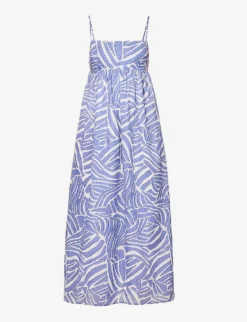 RAILS Lucille Abstract-print Cotton Midi Dress