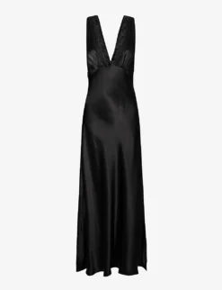 Vintage Lace-embellished Silk Nightdress