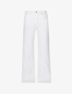 CITIZENS OF HUMANITY Annina Wide-leg High-rise Organic-cotton Denim Jeans