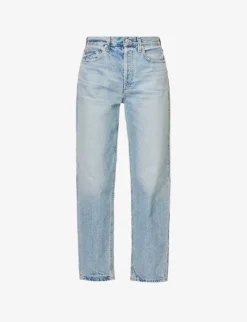 CITIZENS OF HUMANITY Devi Straight-leg Mid-rise Jeans