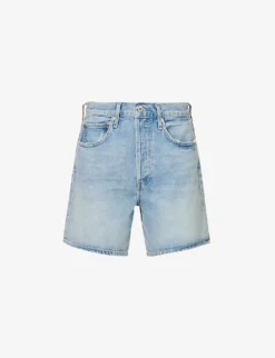 CITIZENS OF HUMANITY Marlow Relaxed-fit Organic-cotton Denim Shorts