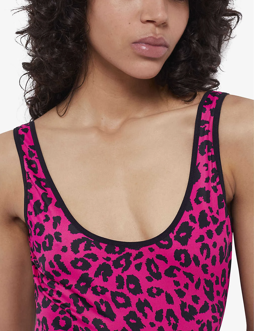 THE KOOPLES Scoop-neck Leopard-print Woven Swimsuit - Image 5