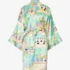 Mimi Relaxed-fit Silk Kimono