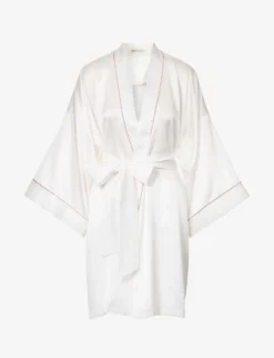 Mimi Belted Silk Robe