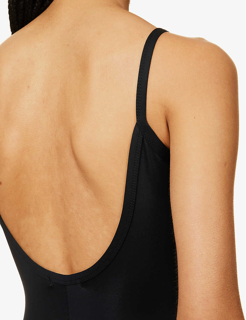 GOOD AMERICAN Scuba Scoop-neck Stretch-woven Playsuit - Image 7