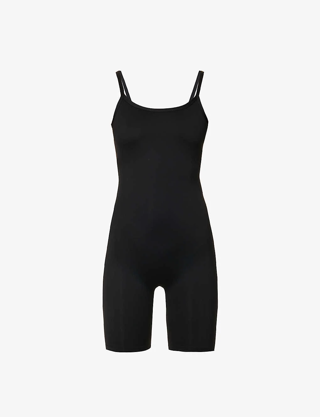 GOOD AMERICAN Scuba Scoop-neck Stretch-woven Playsuit