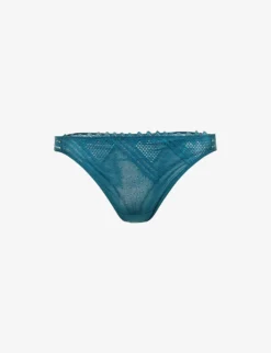 Passionata Rodeo Lace-trim Mid-rise Stretch-woven Briefs