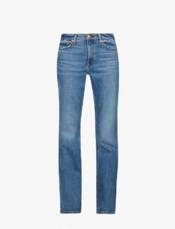Rag & Bone Peyton Belt-loop Mid-rise Flared-leg Stretch-denim Jeans