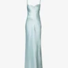 Keisha Cowl-neck Satin Bridesmaid Dress