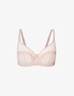 Chantelle True Lace Floral Stretch-lace Bra
