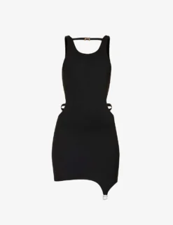Xerces Cut-out Stretch-woven Mini Dress