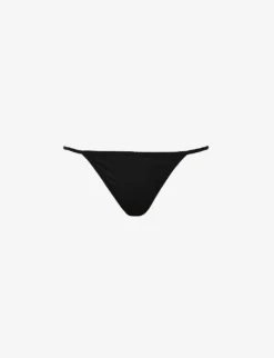 Luxury High-rise Stretch Recycled-polyamide Thong