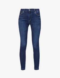 Farrah High-rise Skinny Denim-blend Jeans