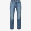 Levis 501 Straight-leg High-rise Jeans