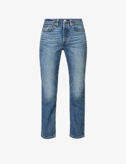 Levis 501 Straight-leg High-rise Jeans