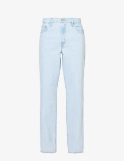 Levis Baggy Dad Straight-leg Mid-rise Jeans