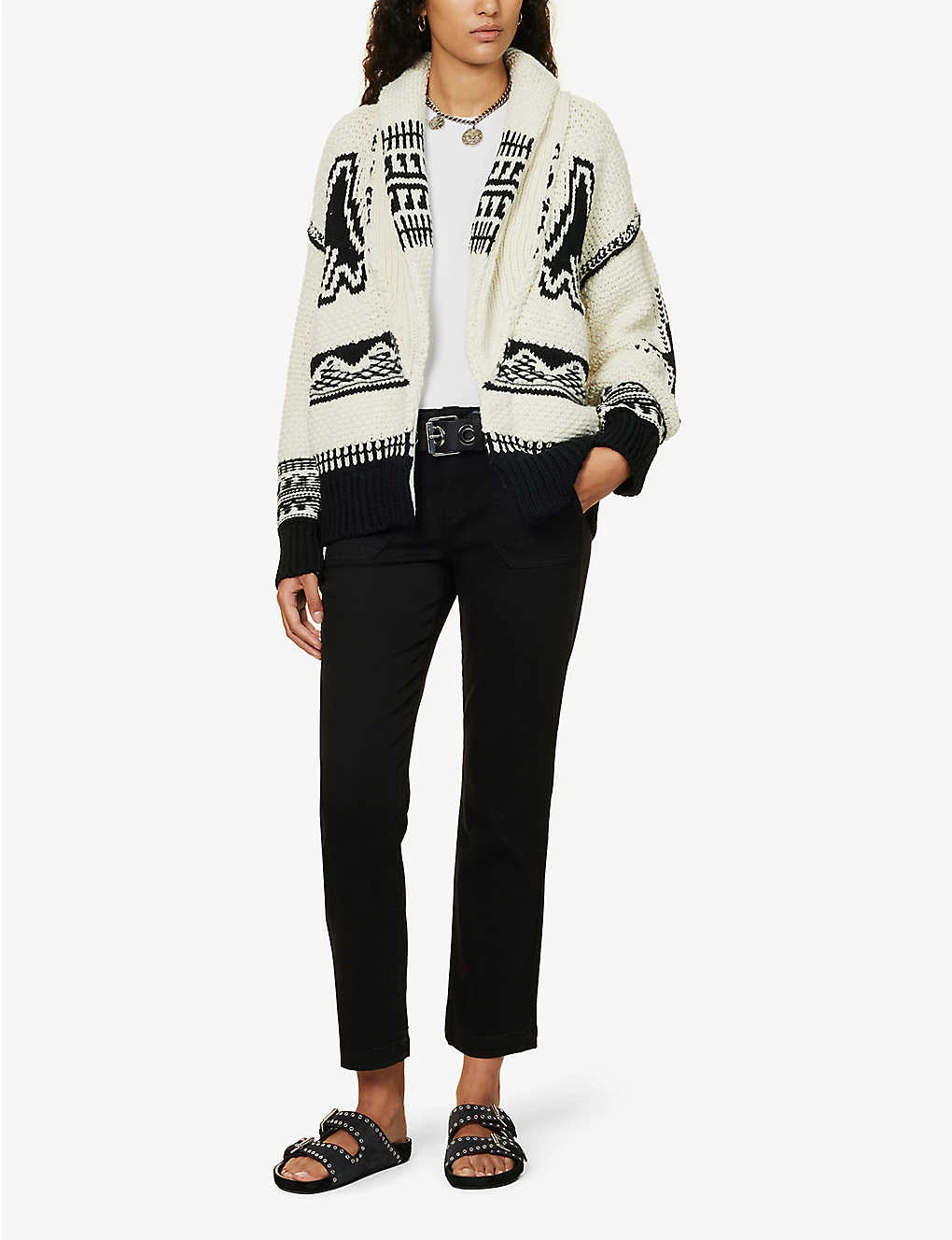 Paige Mayslie Straight-leg Mid-rise Stretch-denim Jeans - Image 2