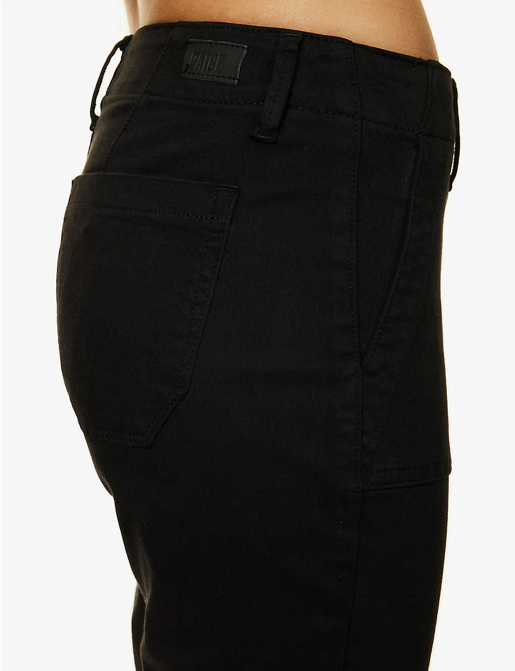 Paige Mayslie Straight-leg Mid-rise Stretch-denim Jeans - Image 5