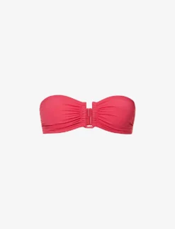 ERES Sweetheart-neck Ruched Bikini Top
