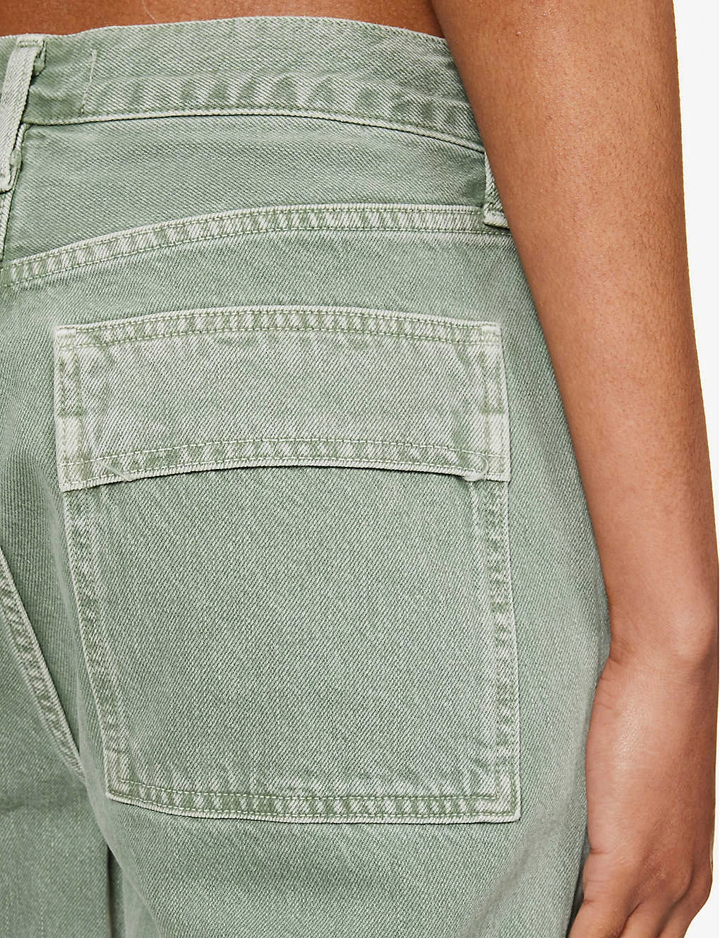 AGOLDE Cooper Cargo Panelled Straight-leg Mid-rise Organic-cotton Jeans - Image 6