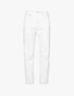 AGOLDE 90s Tapered High-rise Organic-denim Jeans